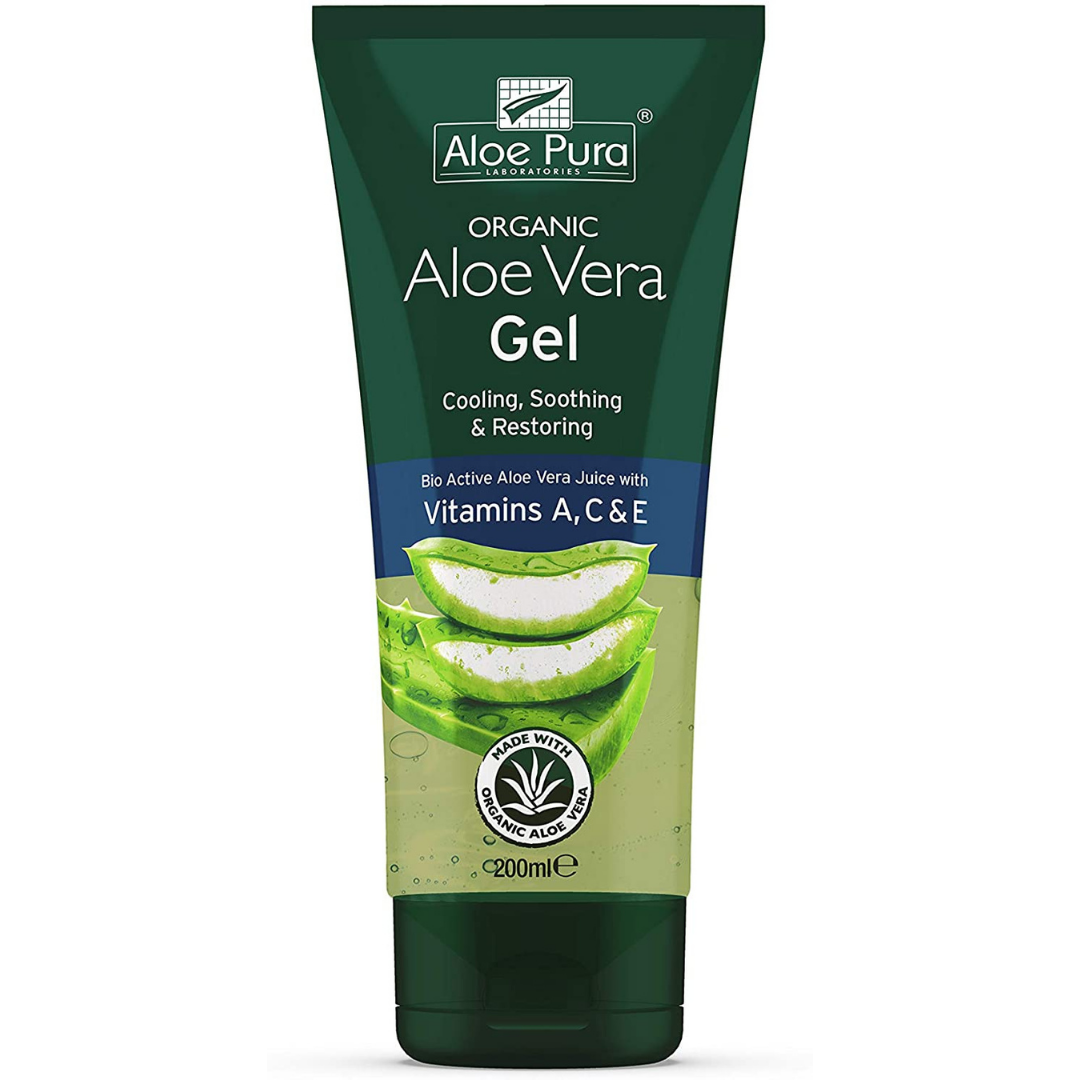 Optima Aloe Vera Gel + Vit A, C & E 200ml -  Organic